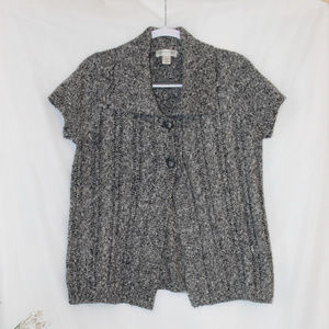 Christopher & Banks Gray Petite Medium 2 Button